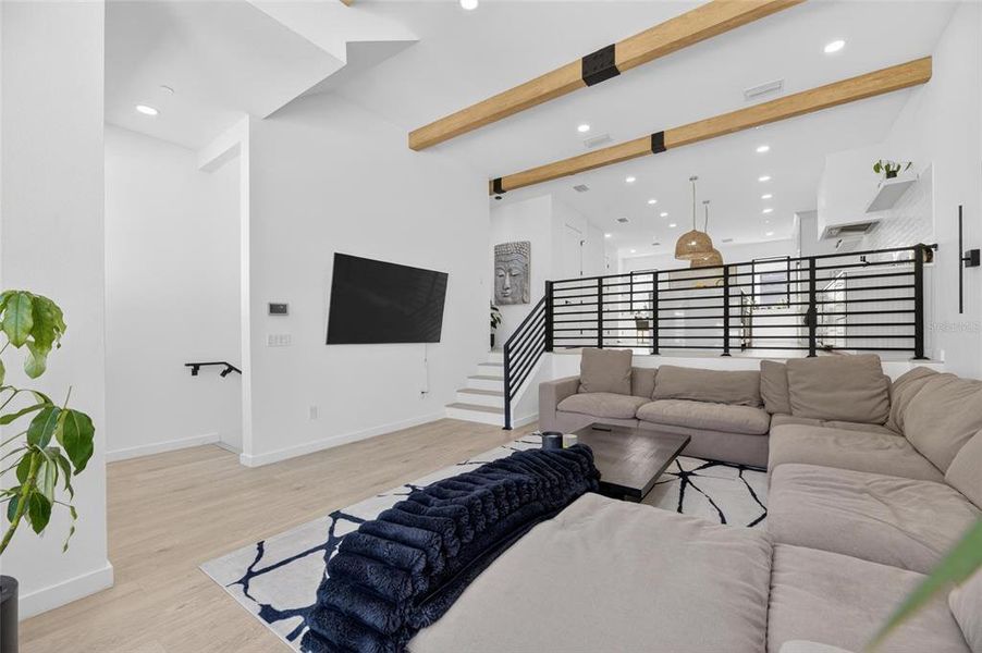 Furnished interior view inside a new home in , Tampa (Image 5).