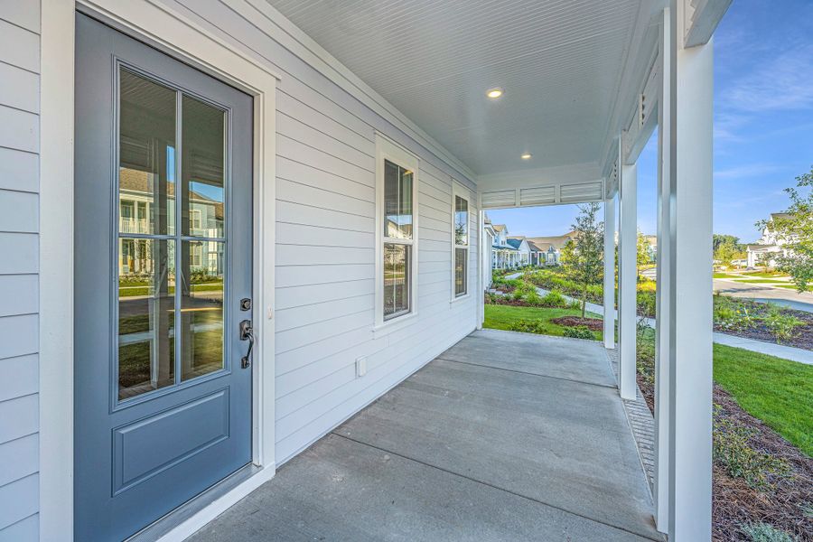 Representative exterior details of a home built from the Moultrie by Homes by Dickerson in Nexton, Summerville (Image 4).