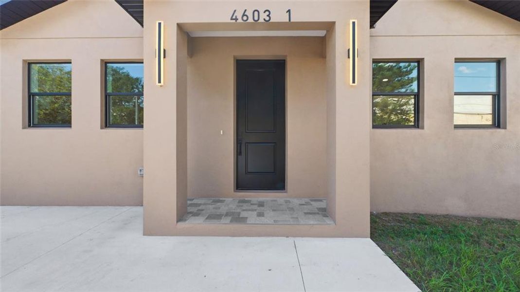Exterior details and patio area of a home in , Tampa (Image 21). Exterior details and patio area of a home in , Tampa (Image 21).