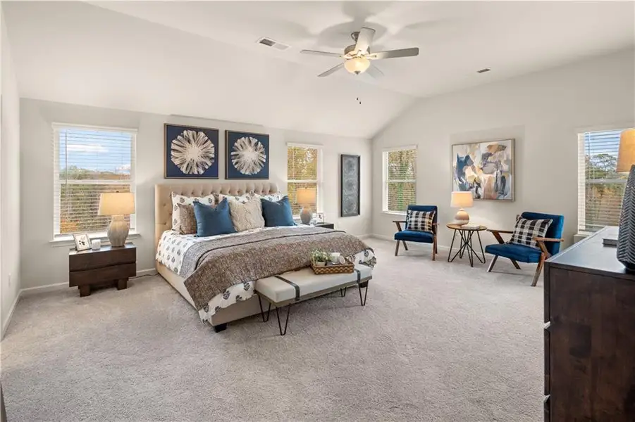 Furnished interior view inside a new home in , Lawrenceville (Image 6).