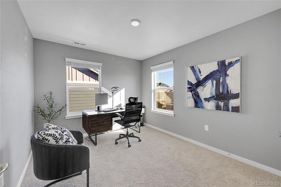 Furnished interior view inside a new home in , Parker (Image 26). Furnished interior view inside a new home in , Parker (Image 26).