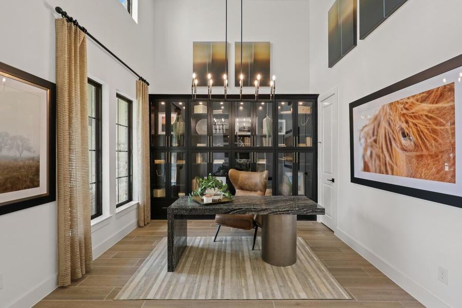 Model Home Dining Room.