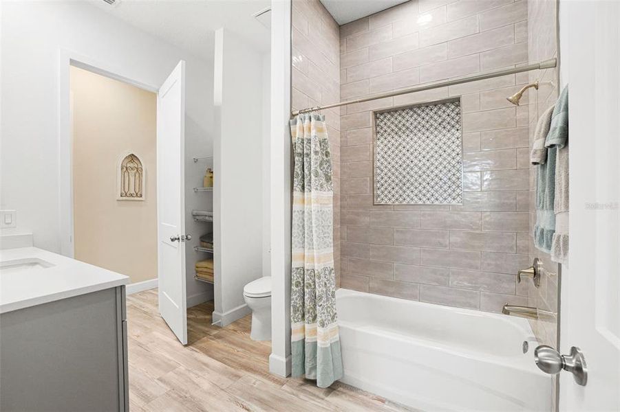 Furnished interior view inside a new home in , Mims (Image 27).