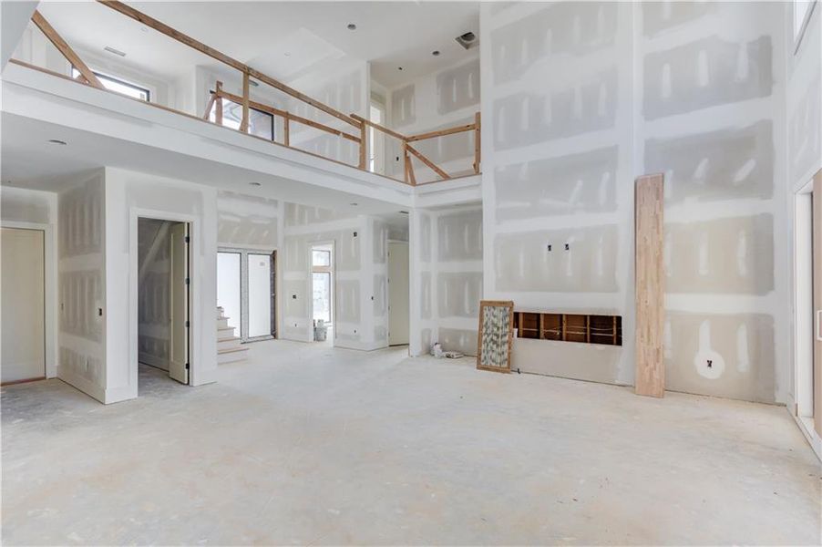 In-progress construction of a new home in , Sugar Hill, GA (Image 21).