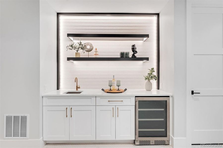 Furnished interior view inside a new home in , Denver (Image 32).