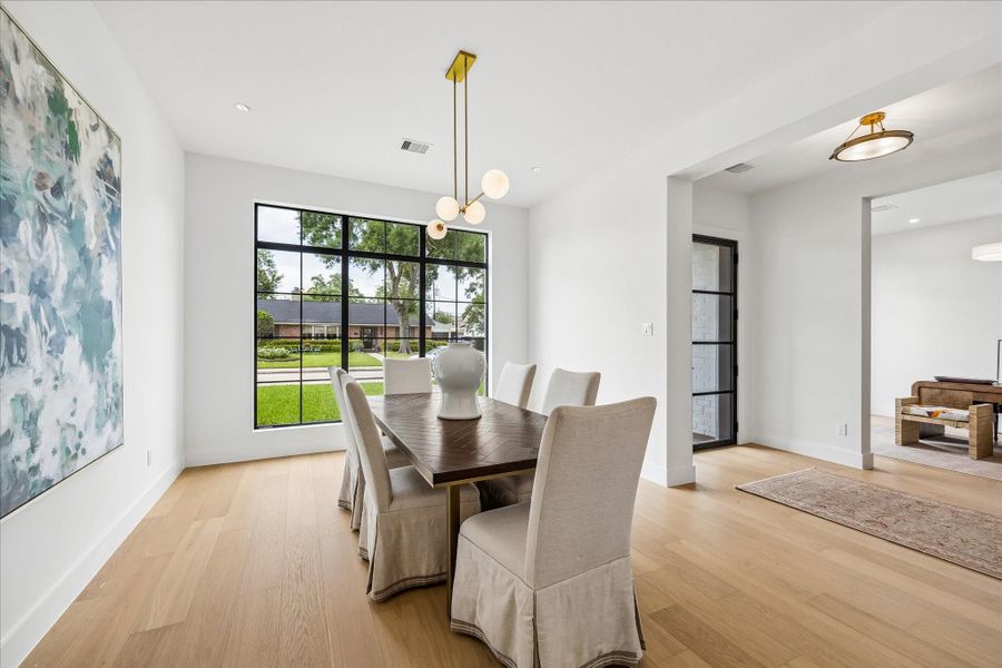 Furnished interior view inside a new home in , Houston (Image 27).