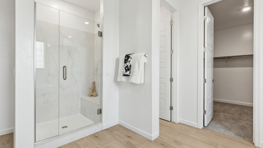 Representative furnished interior of a home built from the Miraval by D.R. Horton in The Ridge at Stone Butte, Phoenix (Image 40).