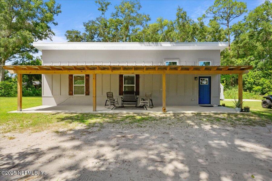 Front exterior of a new home in , Palatka, FL, highlighting curb appeal (Image 19).