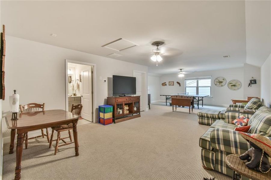 Furnished interior view inside a new home in , Hoschton (Image 31).