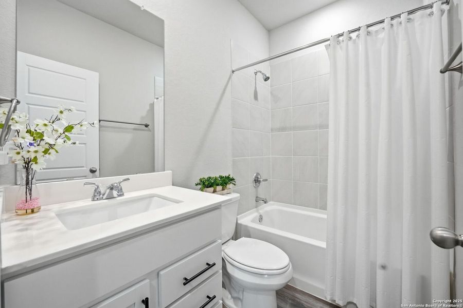 Furnished interior view inside a new home in Morgan Meadows, San Antonio (Image 7).