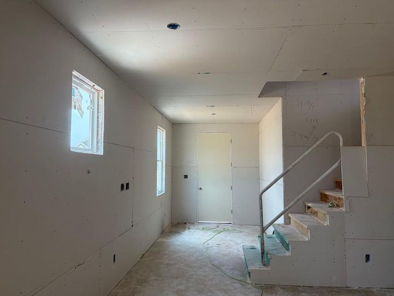 In-progress construction of a new home in La Cima, San Marcos, TX (Image 11).