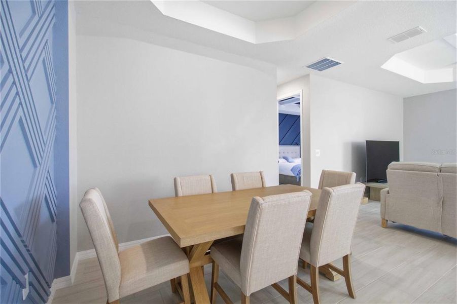 Furnished interior view inside a new home in Calusa Country Club, Lakewood Ranch (Image 10).