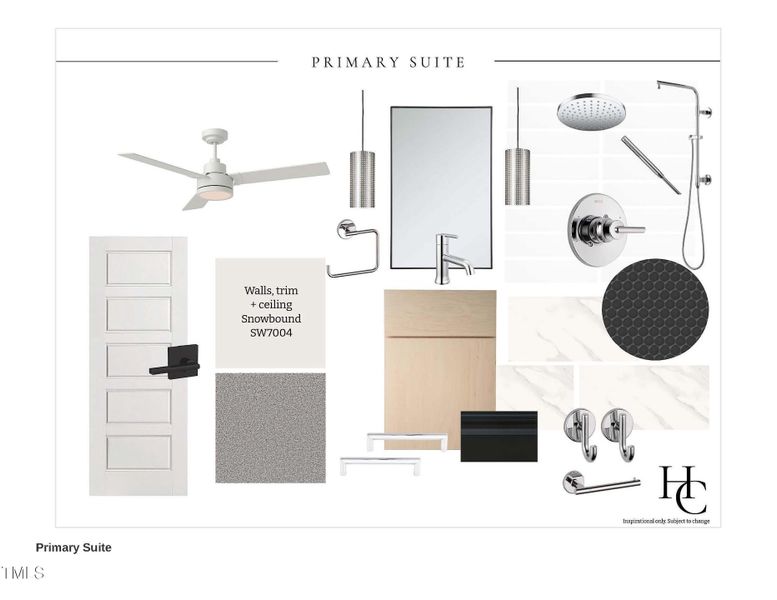 1800 Pershing Unit B1 Design Board 5.12.
