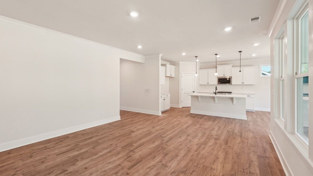 Representative unfurnished interior of a home built from the Magnolia by D.R. Horton in Westport, York (Image 18).