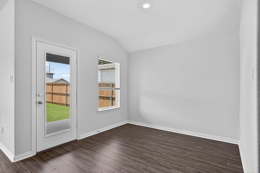 Spacious, unfurnished interior of a new home in River Ridge, Crandall (Image 17). Spacious, unfurnished interior of a new home in River Ridge, Crandall (Image 17).