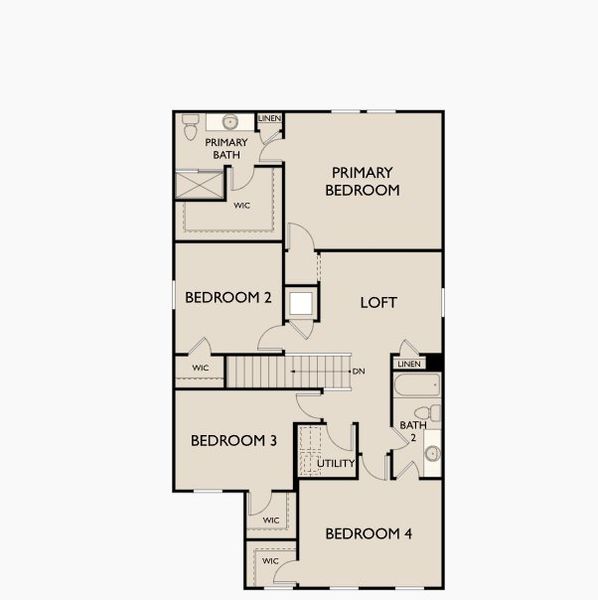 2D floor plan layout of this home in Meadow Park, Melissa, TX (Image 4). 2D floor plan layout of this home in Meadow Park, Melissa, TX (Image 4).