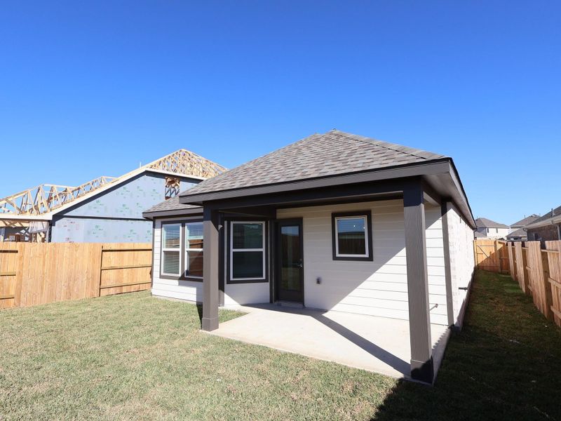 Exterior details and patio area of a home in Marvida, Cypress (Image 2). Exterior details and patio area of a home in Marvida, Cypress (Image 2).