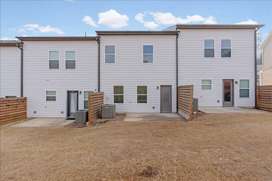 Exterior details and patio area of a home in , Cartersville (Image 25).