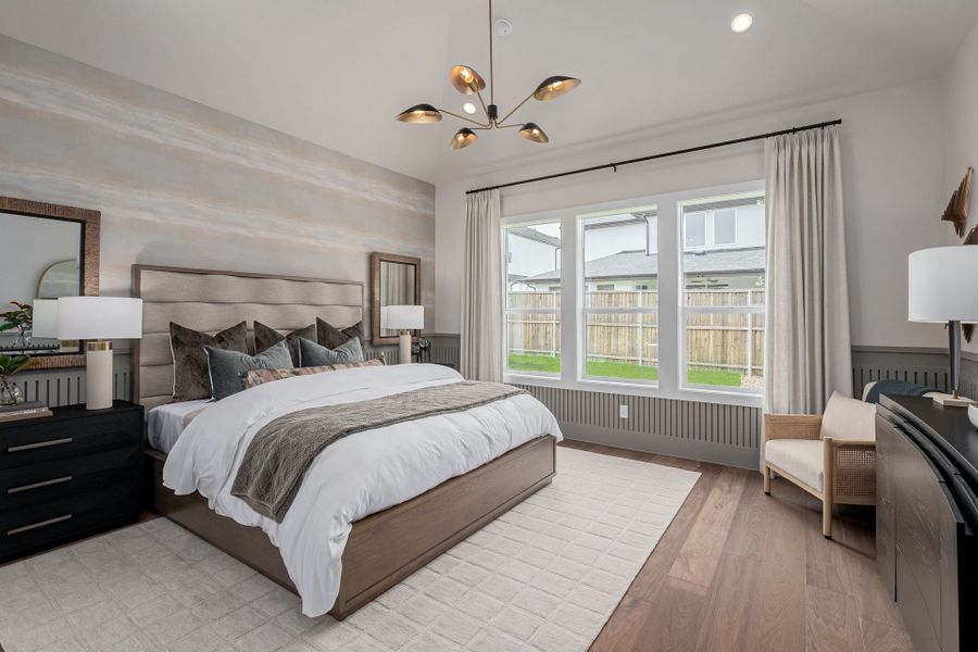 Furnished interior view inside a new home in Fields Select - 50's, Frisco (Image 23).