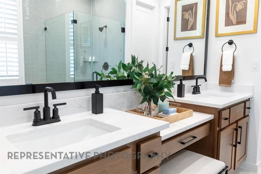 Furnished interior view inside a new home in Aster Park: 50ft. lots, McKinney (Image 6). Furnished interior view inside a new home in Aster Park: 50ft. lots, McKinney (Image 6).