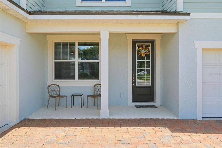 Exterior details and patio area of a home in Meadowlark Landing, Apopka (Image 25). Exterior details and patio area of a home in Meadowlark Landing, Apopka (Image 25).