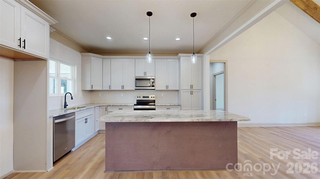 Furnished interior view inside a new home in , Monroe (Image 7).