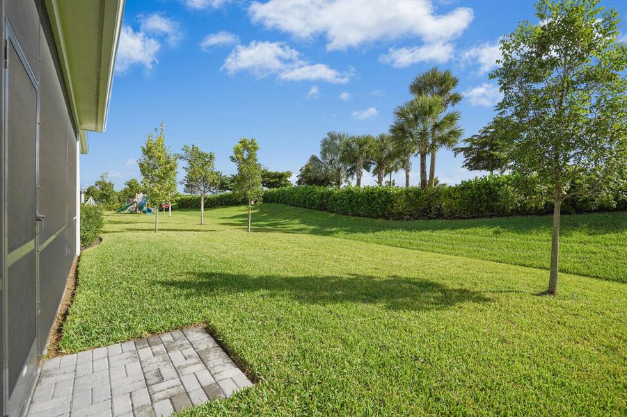 Exterior details and patio area of a home in , Westlake (Image 25).