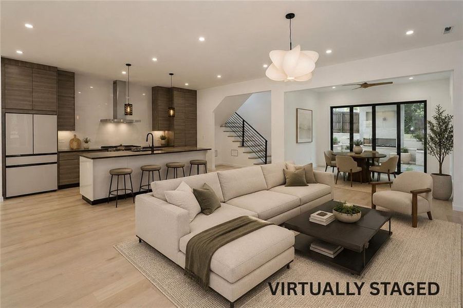Furnished interior view inside a new home in , Scottdale (Image 18).