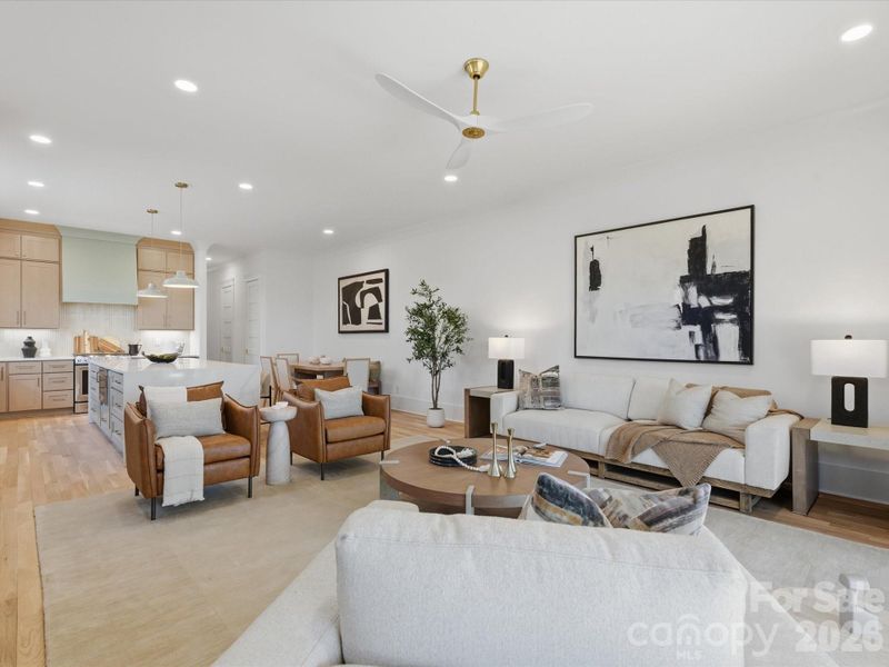 Furnished interior view inside a new home in , Charlotte (Image 31). Furnished interior view inside a new home in , Charlotte (Image 31).