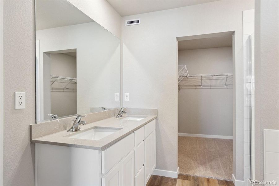 Furnished interior view inside a new home in Bennett Ranch, Bennett (Image 5). Furnished interior view inside a new home in Bennett Ranch, Bennett (Image 5).
