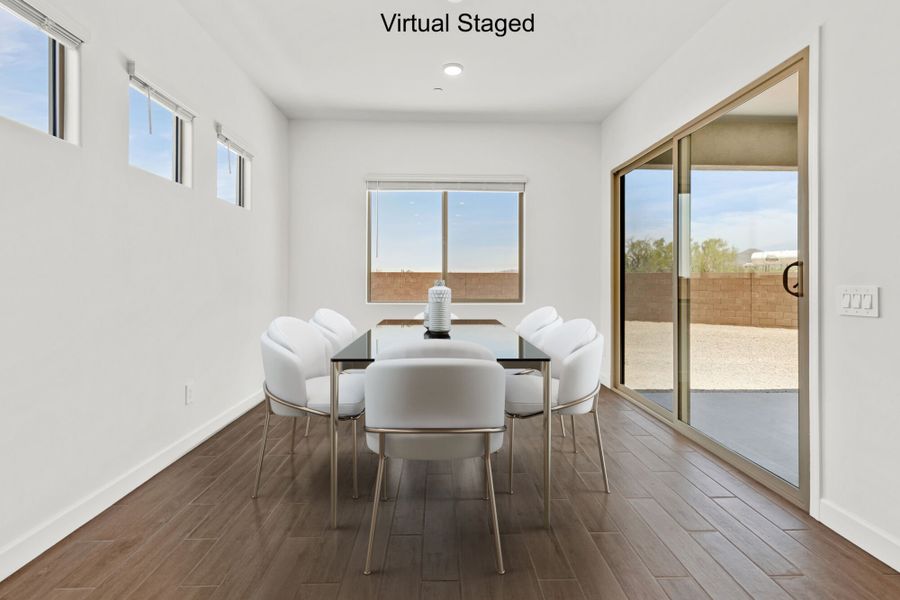 Furnished interior view inside a new home in Tavira at Twin Peaks, Marana (Image 7). Furnished interior view inside a new home in Tavira at Twin Peaks, Marana (Image 7).