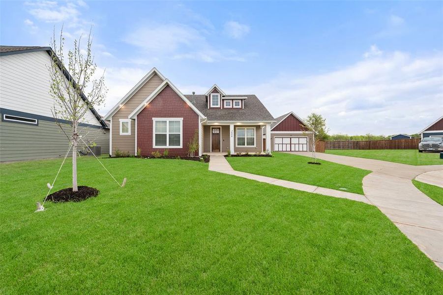 Front view of home Front view of home