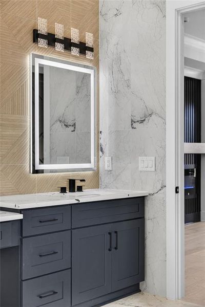 Furnished interior view inside a new home in , Buford (Image 11).