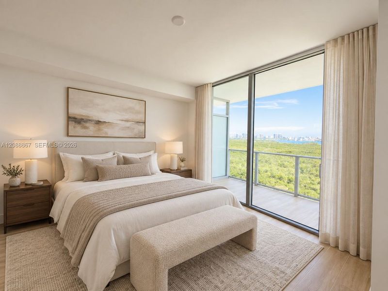 Furnished interior view inside a new home in , North Miami (Image 15).