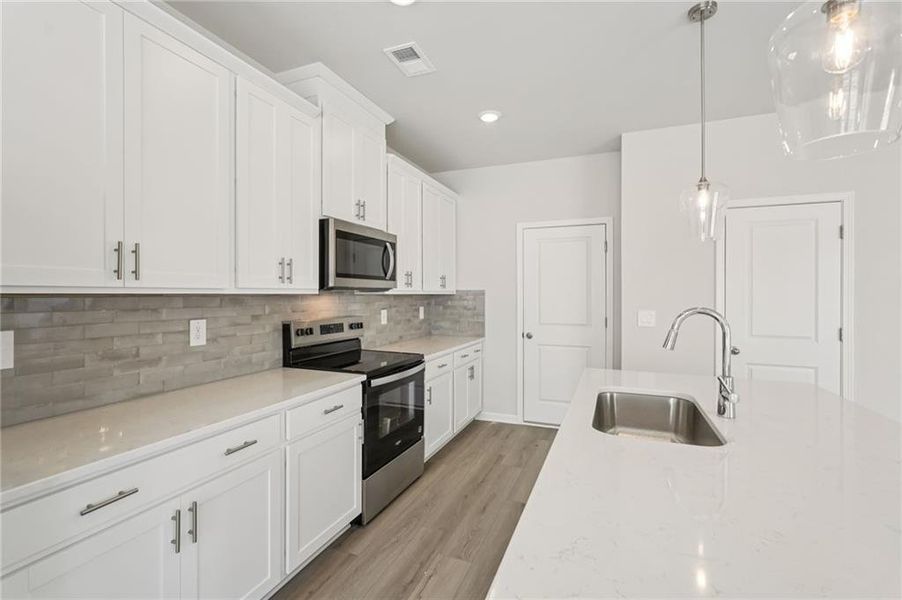 Furnished interior view inside a new home in Hawthorne Station, College Park (Image 15).