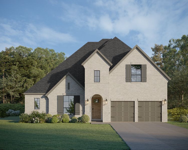 Plan 1632 Elevation J Plan 1632 Elevation J