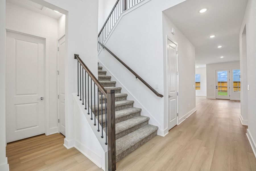 Spacious, unfurnished interior of a new home in Freedom at Anthem, Kyle (Image 16). Spacious, unfurnished interior of a new home in Freedom at Anthem, Kyle (Image 16).