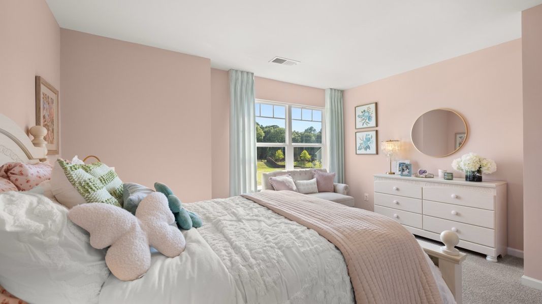 Representative furnished interior of a home built from the Holbrook by D.R. Horton in Independence, Loganville (Image 22).