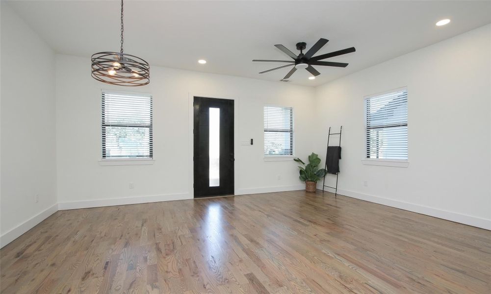 Spacious, unfurnished interior of a new home in , Houston (Image 11). Spacious, unfurnished interior of a new home in , Houston (Image 11).