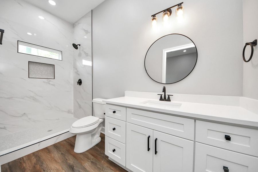 Furnished interior view inside a new home in , Houston (Image 7).