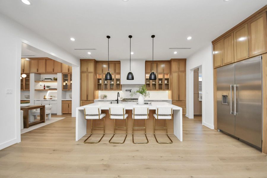 Furnished interior view inside a new home in , Houston (Image 9).