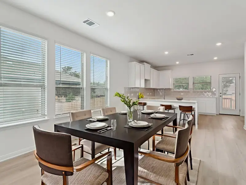Furnished interior view inside a new home in Stetson Ridge, Marion (Image 3).