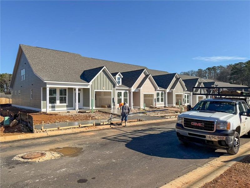 In-progress construction of a new home in , Cartersville, GA (Image 18). In-progress construction of a new home in , Cartersville, GA (Image 18).