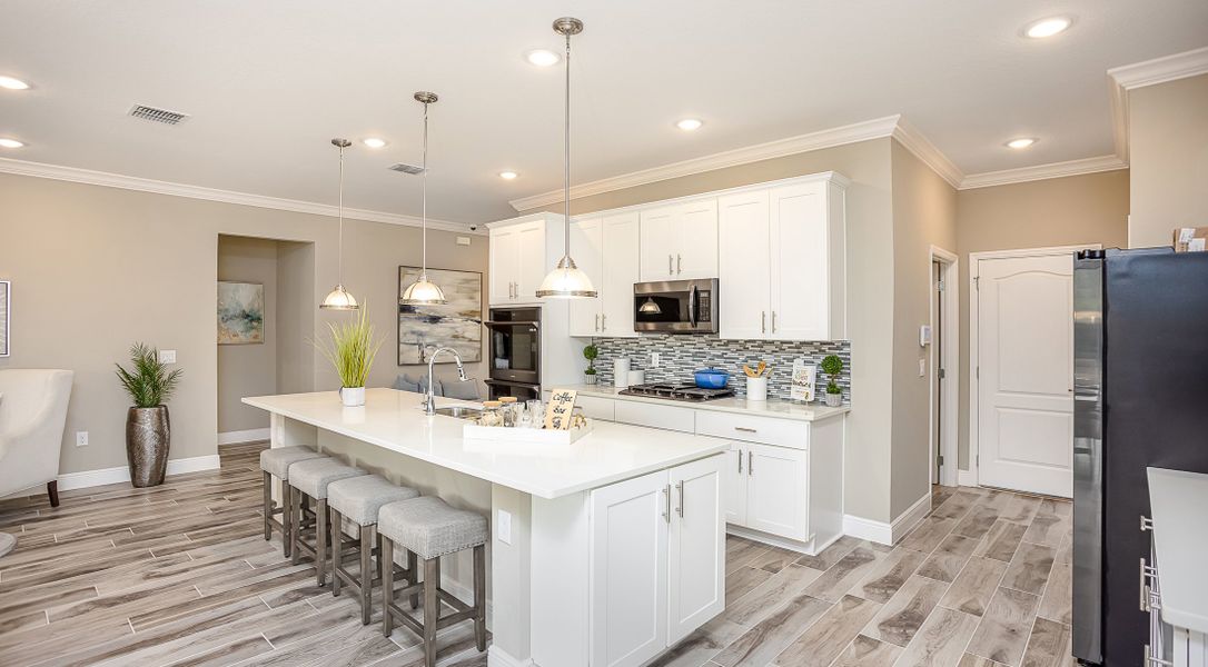 Representative furnished interior of a home built from the Drexel by Maronda Homes in Oakstone Farms, Leesburg (Image 32).