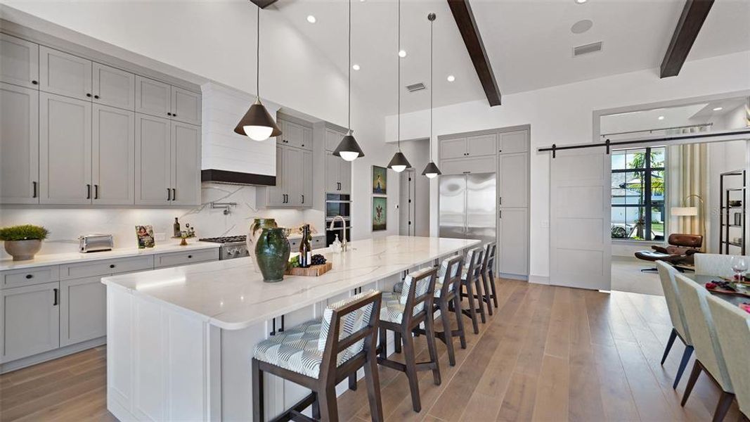 Furnished interior view inside a new home in , Venice (Image 6).