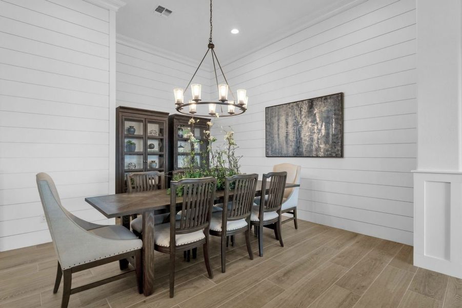 Representative furnished interior of a home built from the Residence Twelve by Blandford Homes in Earnhardt Ranch, Chandler (Image 41).