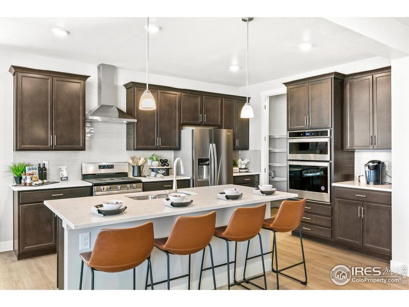 Furnished interior view inside a new home in Vantage, Berthoud (Image 20).