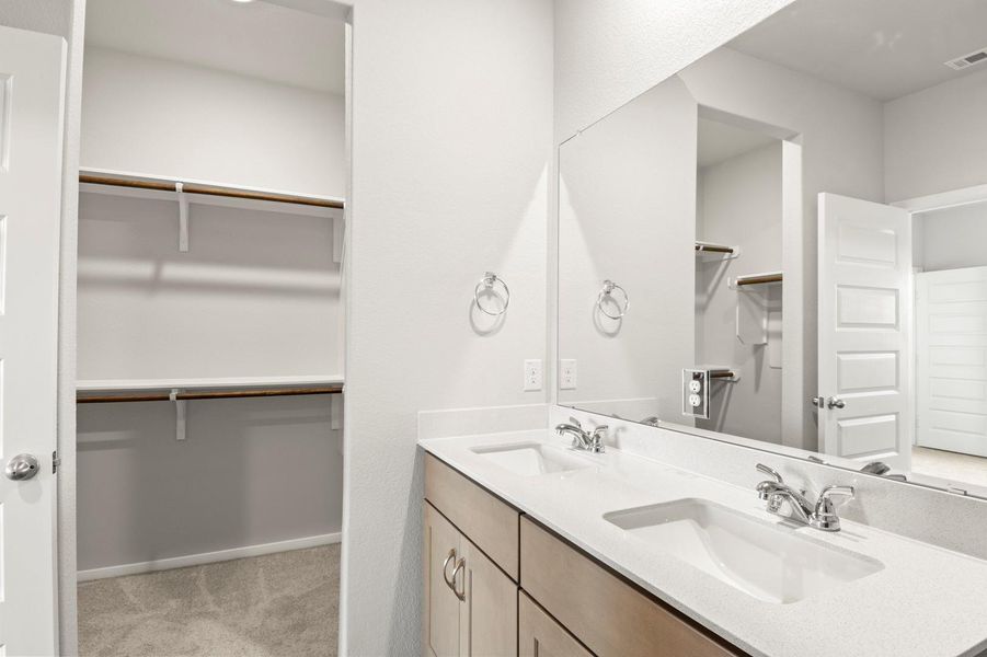 Furnished interior view inside a new home in Cloverleaf, Austin (Image 11).