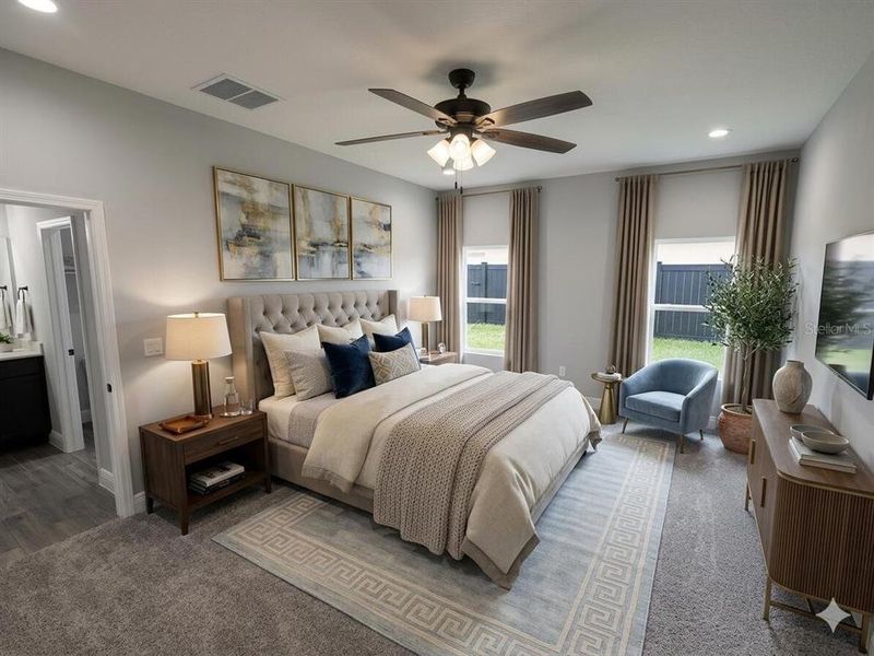 Furnished interior view inside a new home in , Apopka (Image 7). Furnished interior view inside a new home in , Apopka (Image 7).