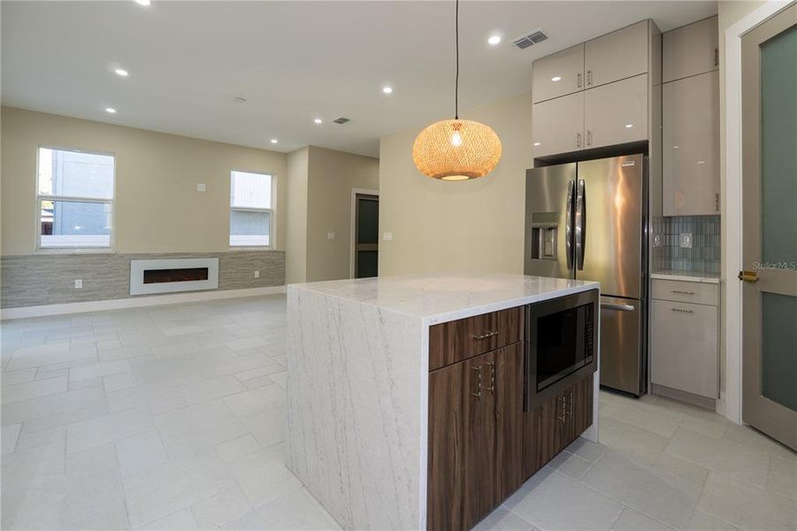 Furnished interior view inside a new home in , Tampa (Image 32).